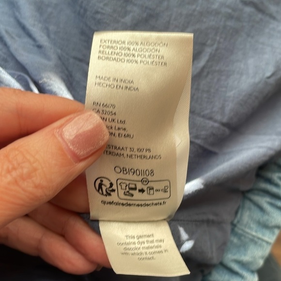 Free People Quinn Quilted Cotton Denim Jacket - Picture 9 of 9